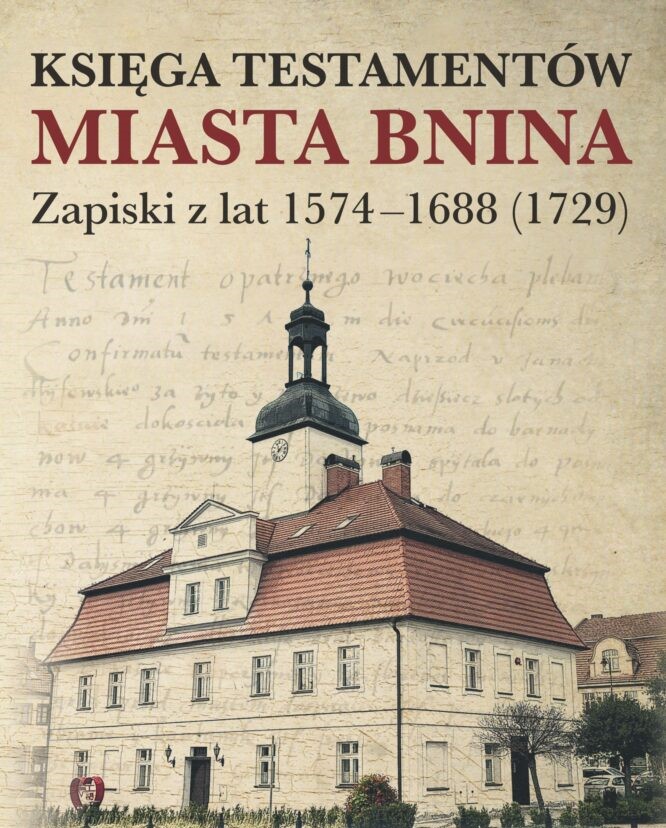 okladka ksiązki przedstawiająca barokowy ratusz Bnina