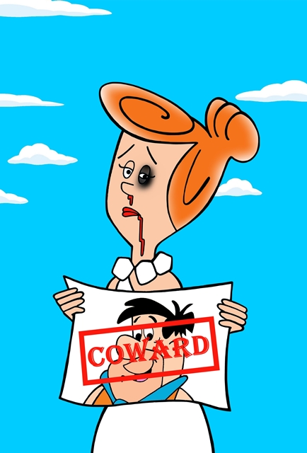 Wilma Flinstone COWARD by aleXsandro Palombo-1