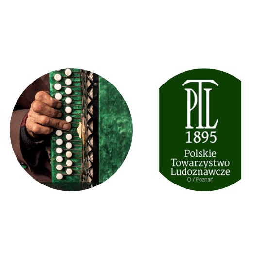 Logo Polskiego Towarzystwa Ludoznawczego.