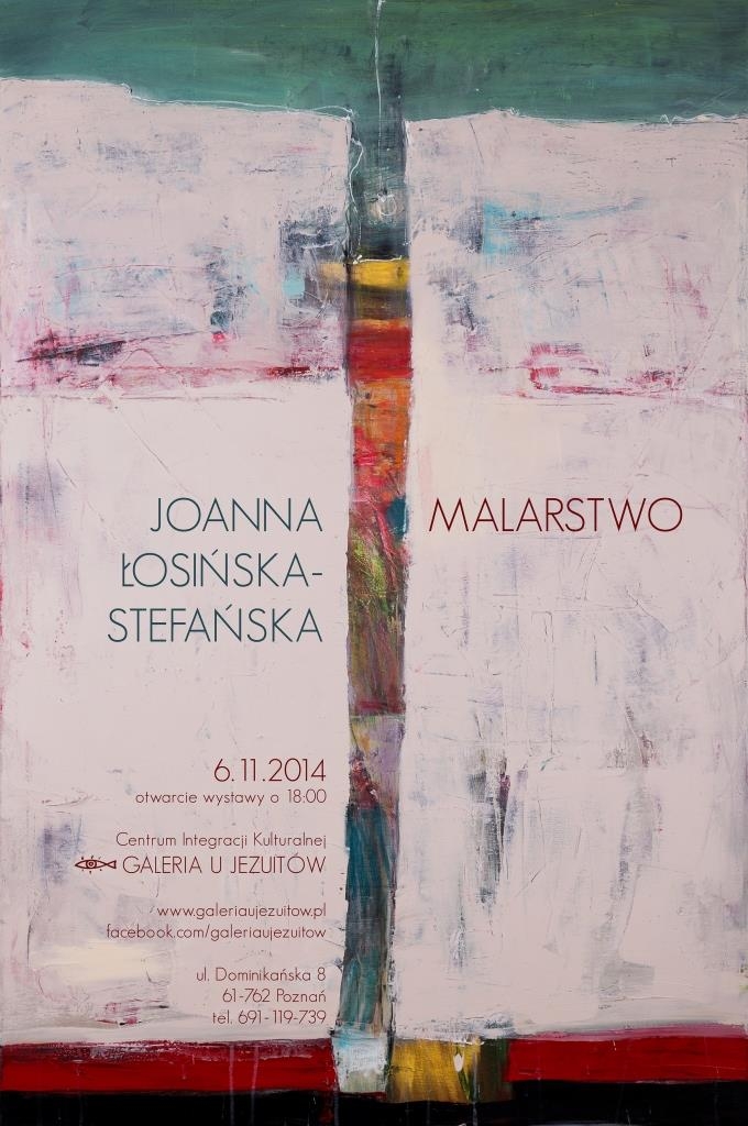 Wystawa malarstwa Joanny Łosińskiej-Stefańskiej