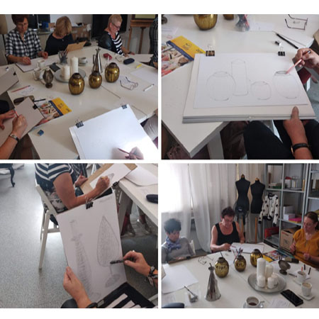 Uczestnicy w trakcie warsztatów