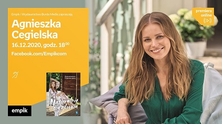 Agnieszka Cegielska na zdjęciu.