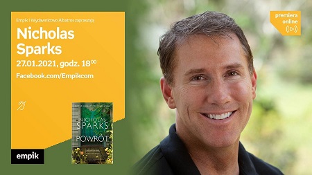 Nicholas Sparks na zdjęciu.