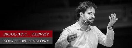 Na zdjęciu dyrygent Łukasz Borowicz.