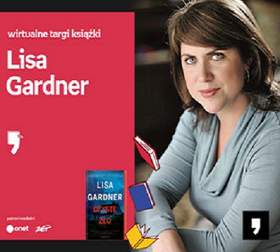 Lisa Gardner na zdjęciu.