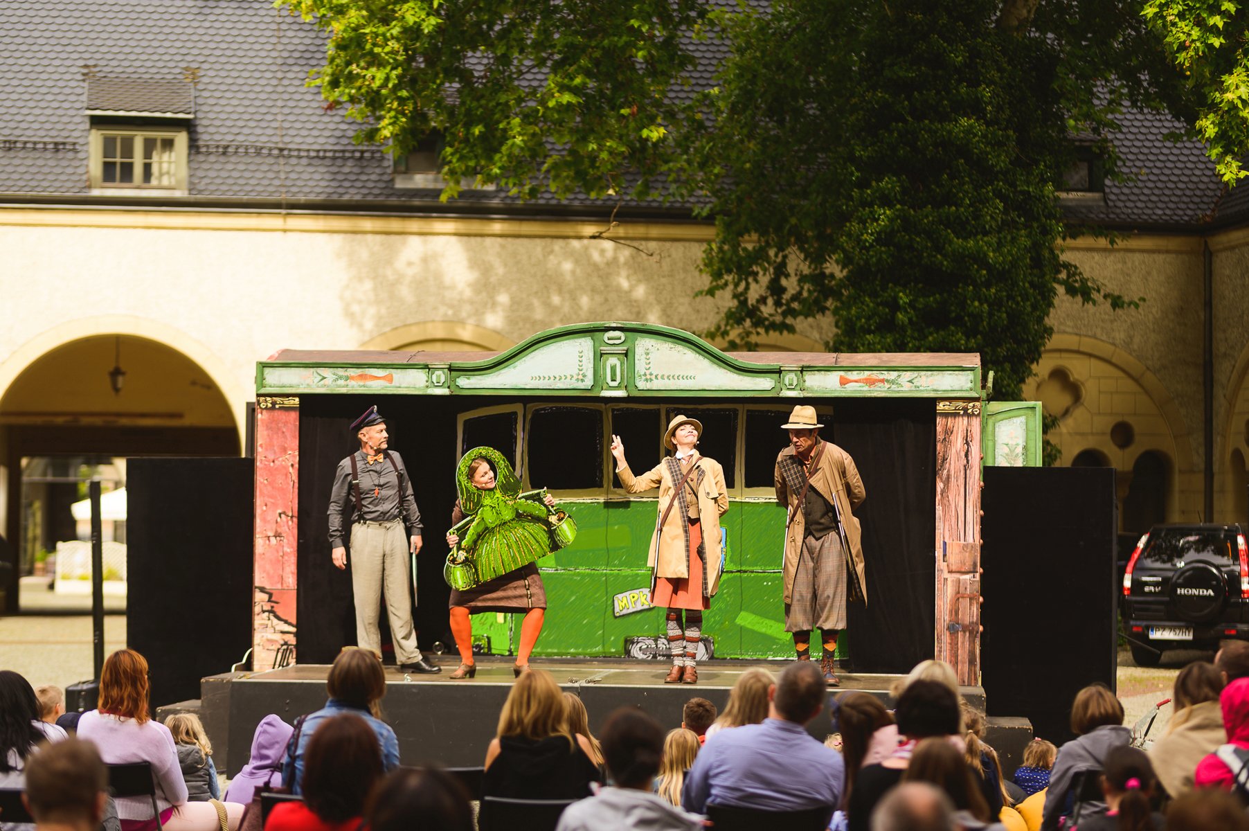 Na zdjęciu fragment przedstawienia.