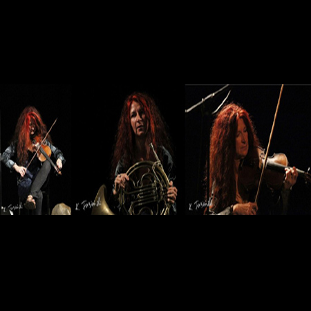 Katarzyna Klebba na scenie.