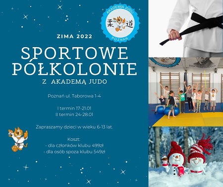 informator dotyczący półkolonii