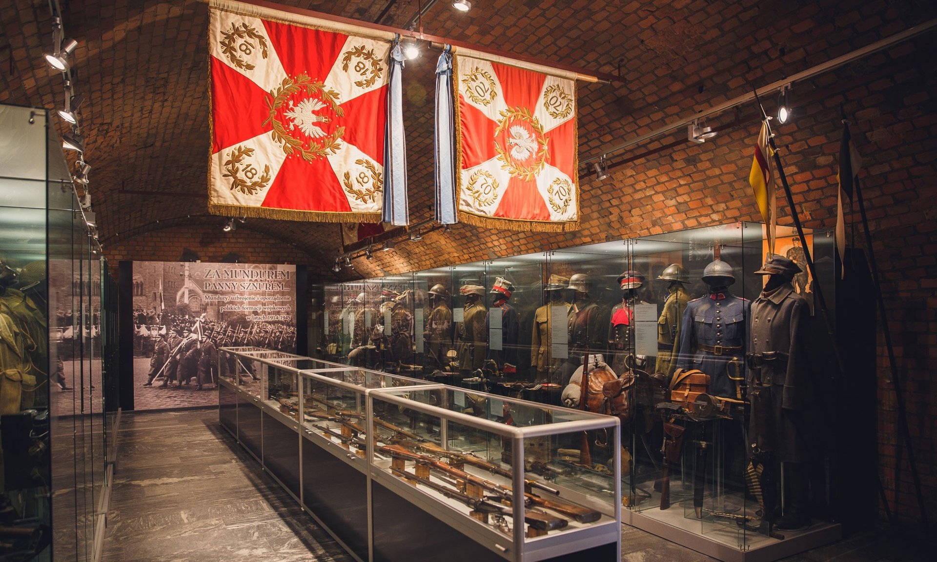 Na zdjęciu sala ekspozycyjna w muzeum.