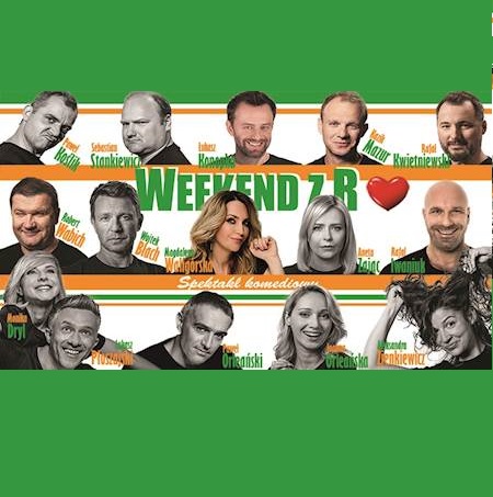 Zdjęcie aktorów grających w spektaklu.