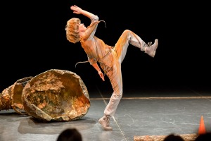 Zdjęcie zrobione w trakcie spektaklu.