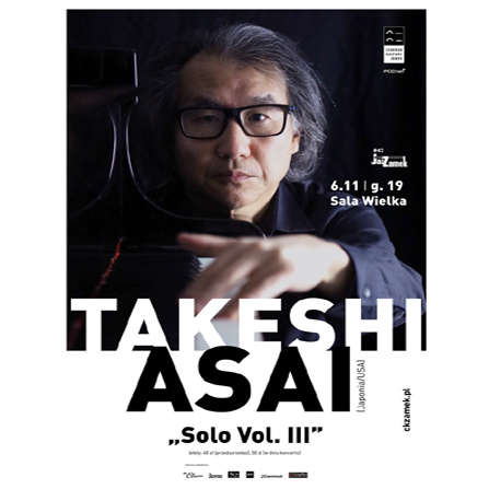 Plakat promujący wydarzenie ze zdjęciem artysty