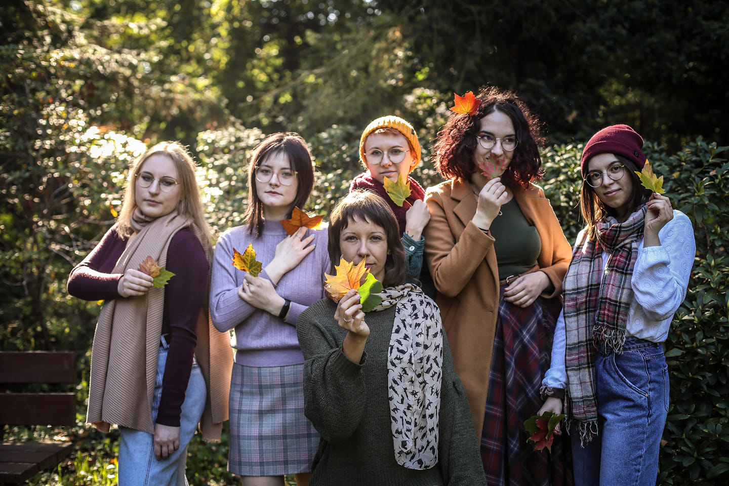 Zdjęcie członkiń zespołu.