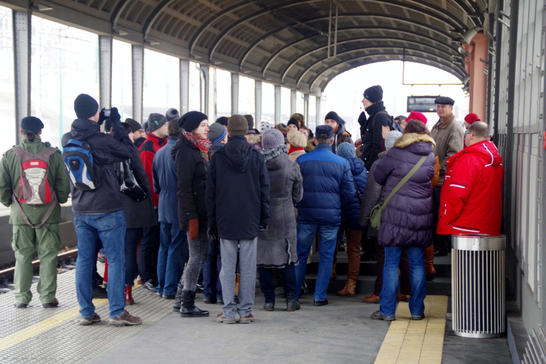 Zdjęcie uczestników jednej z wycieczek.