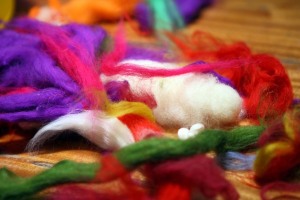 Na zdjęciu fragment warsztatów dla dzieci.