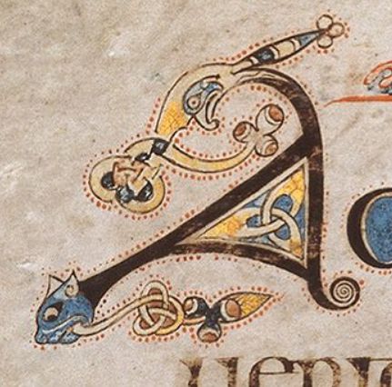 Zdjęcie kawałka litery.