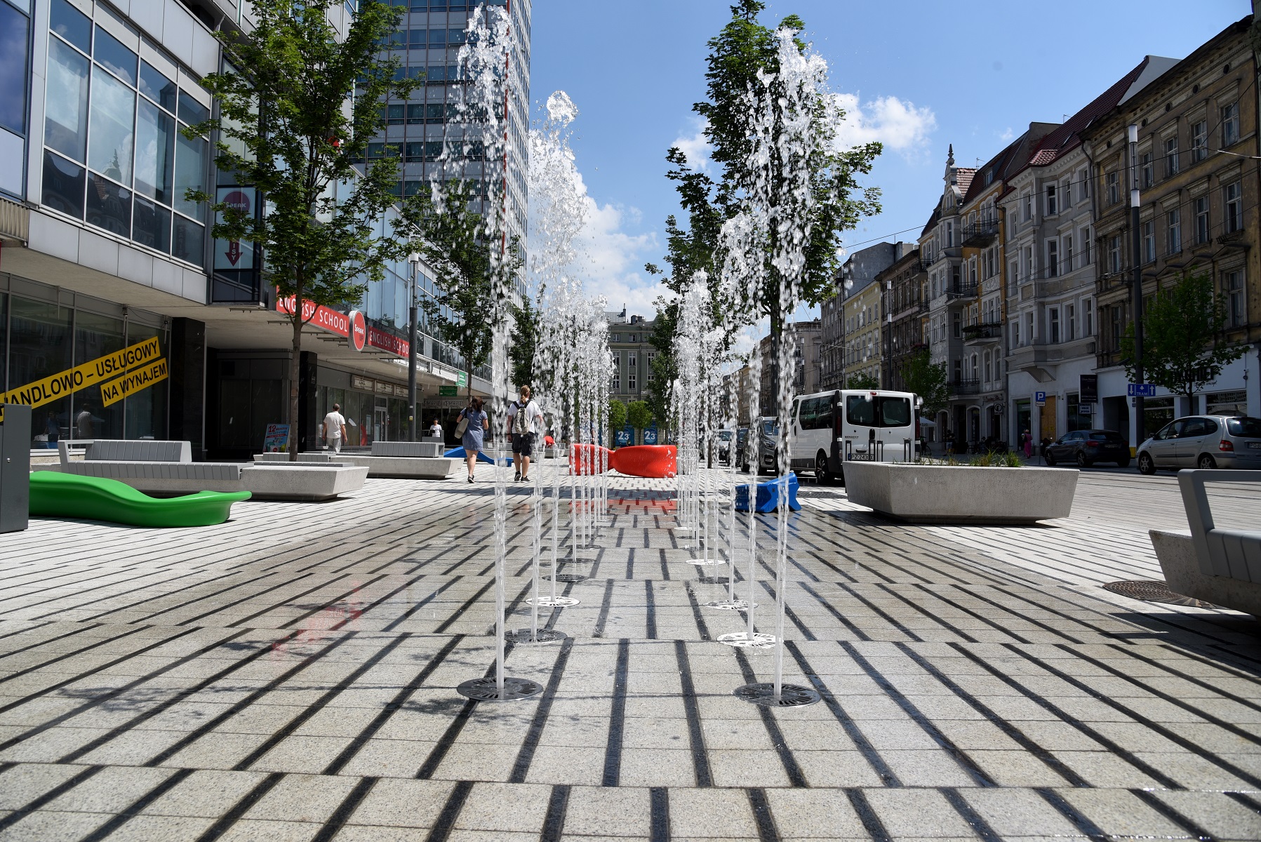 Na zdjęciu fragment ulicy św. Marcin.