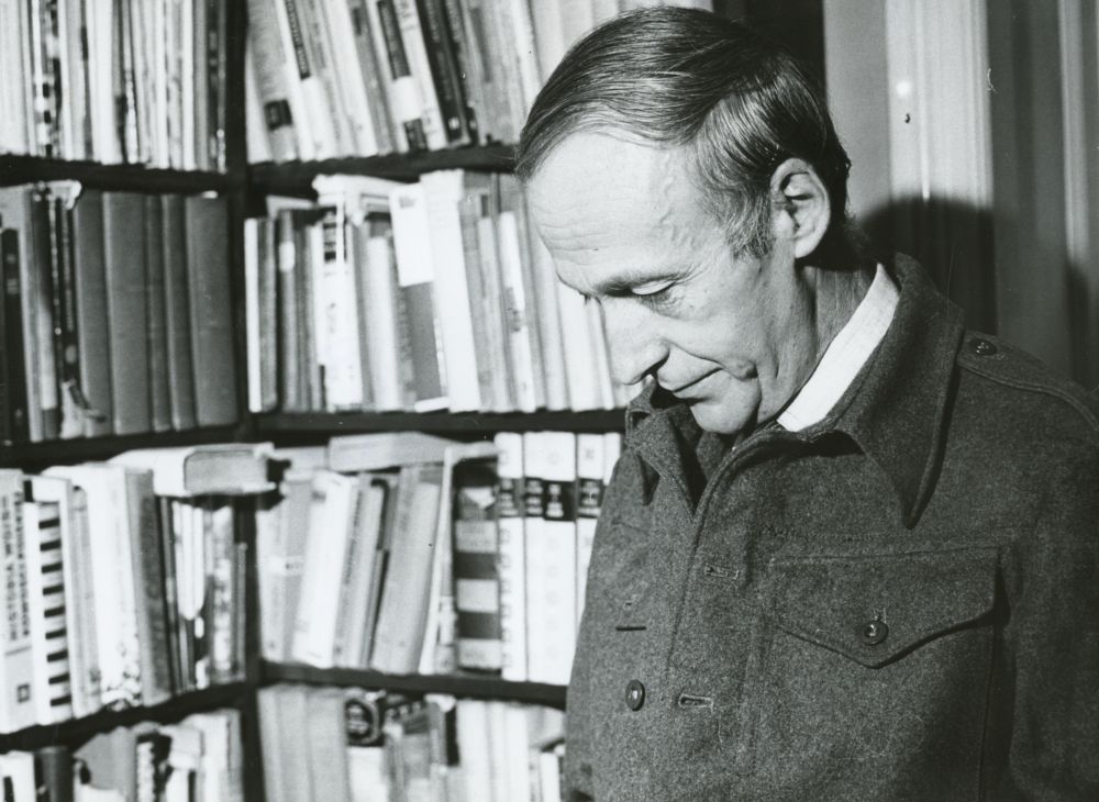 Przemysław Bystrzycki w 1974 r., ze zb. Biblioteki Raczyńskich, fot. Jan Misiorny
