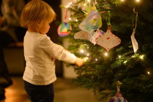 Na zdjęciu fragment warsztatów dla dzieci.