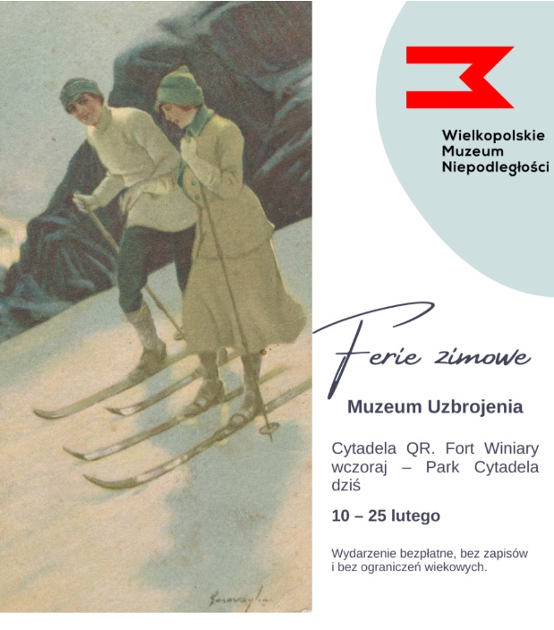 "Pocztówka: zimowa rekreacja" ze zbiorów Wielkopolskiego Muzeum Niepodległości w Poznaniu, lata 20 XX wieku, Mediolan