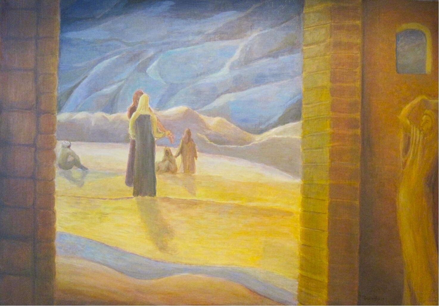 Zdjęcie jednego z obrazów Artysty.