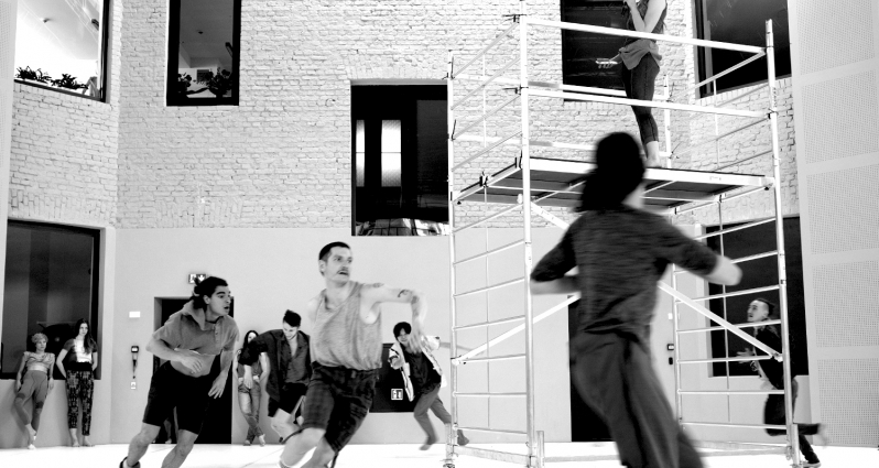 Na zdjęciu fragment przedstawienia.