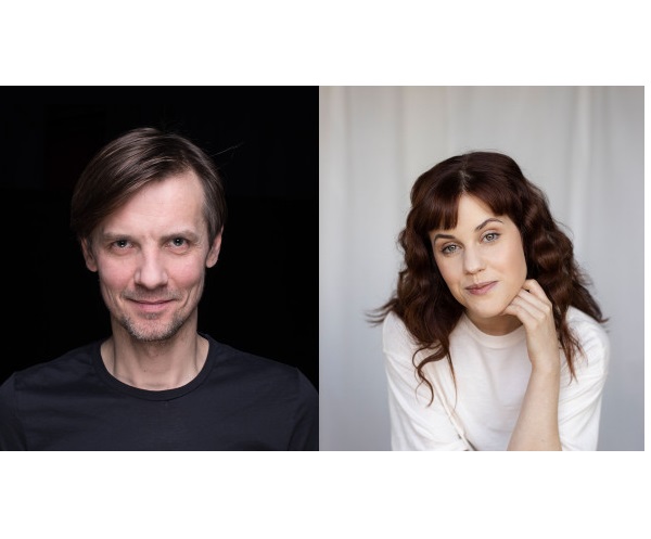 dwa zdjęcia młodych osób - kobiety i mężczyzny. Mężczyzna ubrany jest w czarną koszulkę, dość długie włosy ma zaczesane na bok. Kobieta ubrana jest w białą bluzkę, podpiera głowę ręką.