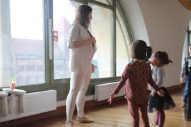 Na zdjęciu fragment warsztatów dla dzieci.