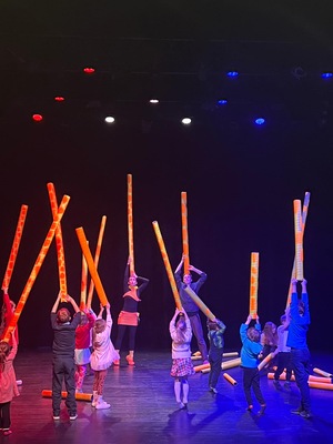 Na zdjęciu fragment przedstawienia.