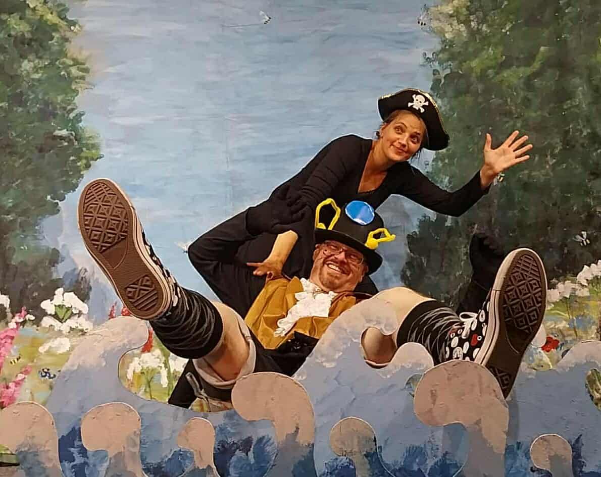 Na zdjęciu fragment przedstawienia.