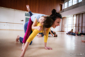 Na zdjęciu fragment warsztatów dla dzieci.