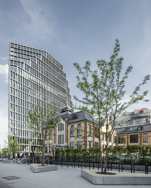 Na zdjęciu budynek Concordia Design.